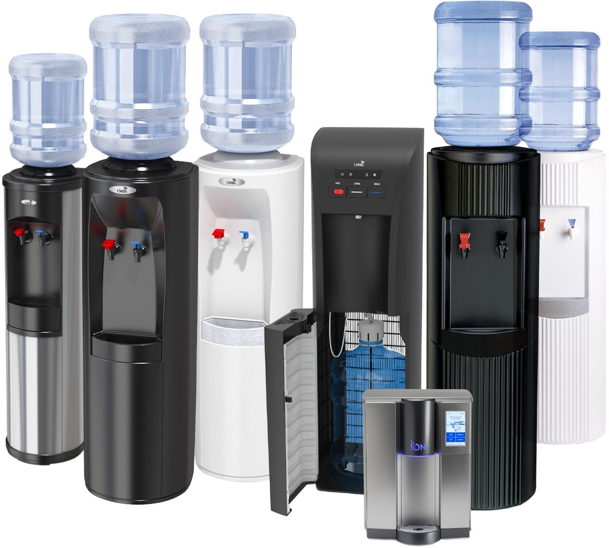 Water Bottles - 30 oz, 4 Designs, Counter Display